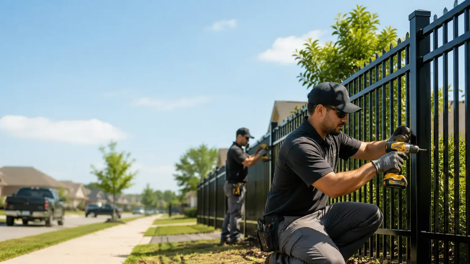 Metal Fence Installation in New Lisbon, WI